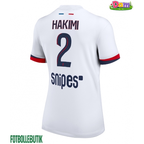 Paris Saint-Germain Achraf Hakimi #2 Bortatröja Kvinnor 2025-26 Kortärmad